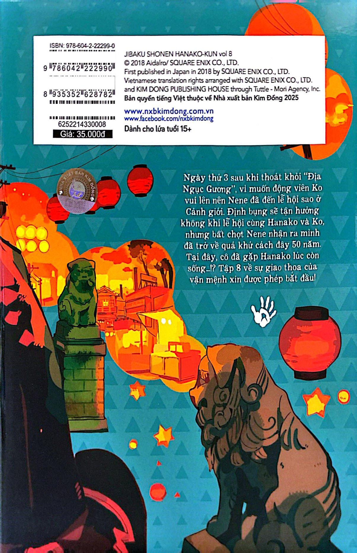 Sách - "Cậu" Ma Nhà Xí Hanako - Tập 8 (Tái Bản 2025)