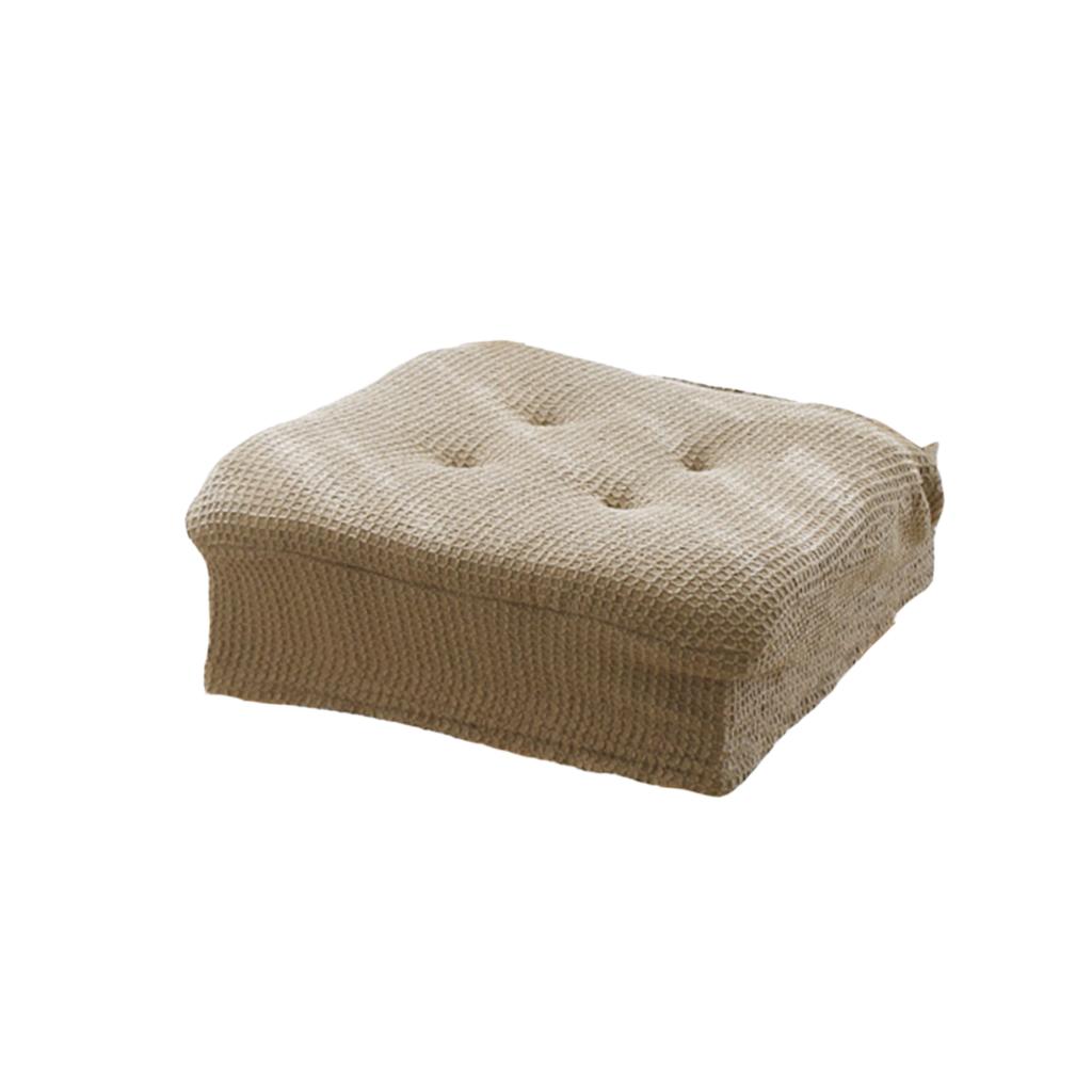 Modern Sponges Seat Cushion Thick Pad Bolster Chair Slipcover