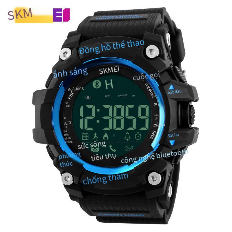 Phong cách mới nhất Khoảnh khắc làm đẹp điện thoại di động mới bluetooth đồng hồ điện tử chống nước thể thao đồng hồ thông minh nhắc nhở máy đếm bước chân hỗ trợ ios android
