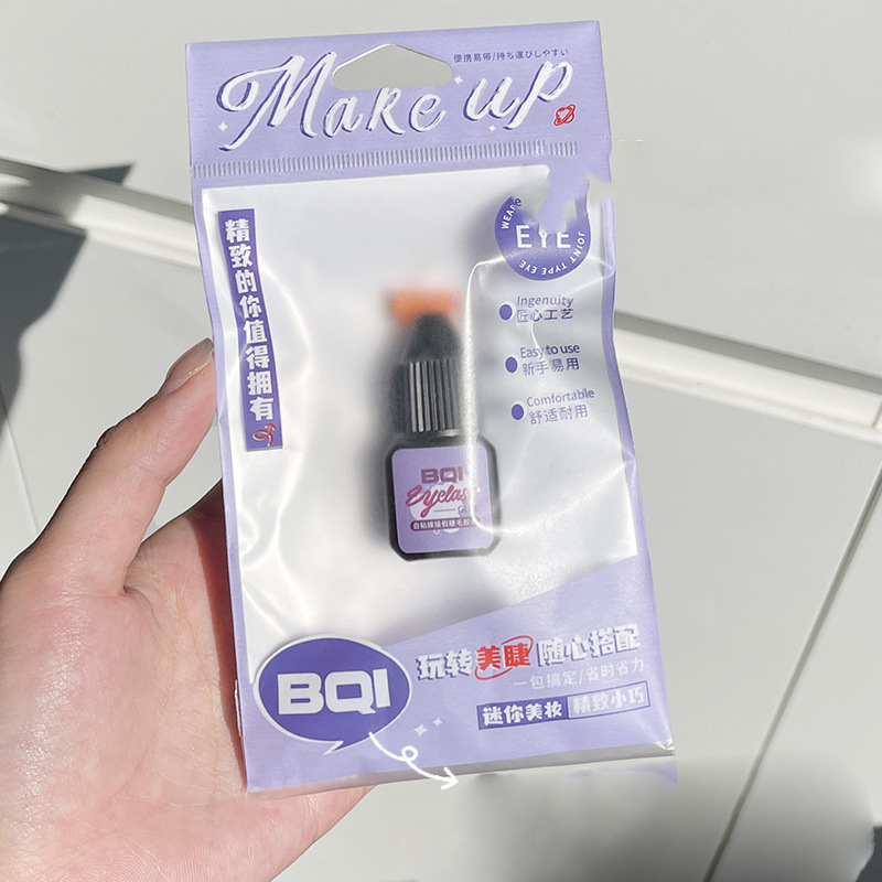 Keo dán mi BQI trong suốt không lộ chuyên dùng cho makeup 5ml