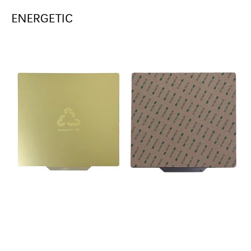 Giường in từ tính ENERGETIC 220/235/310*310mm Tấm thép lò xo Giường gia nhiệt PEI Build Plate Base cho máy in 3D Ender 3 5/CR-10