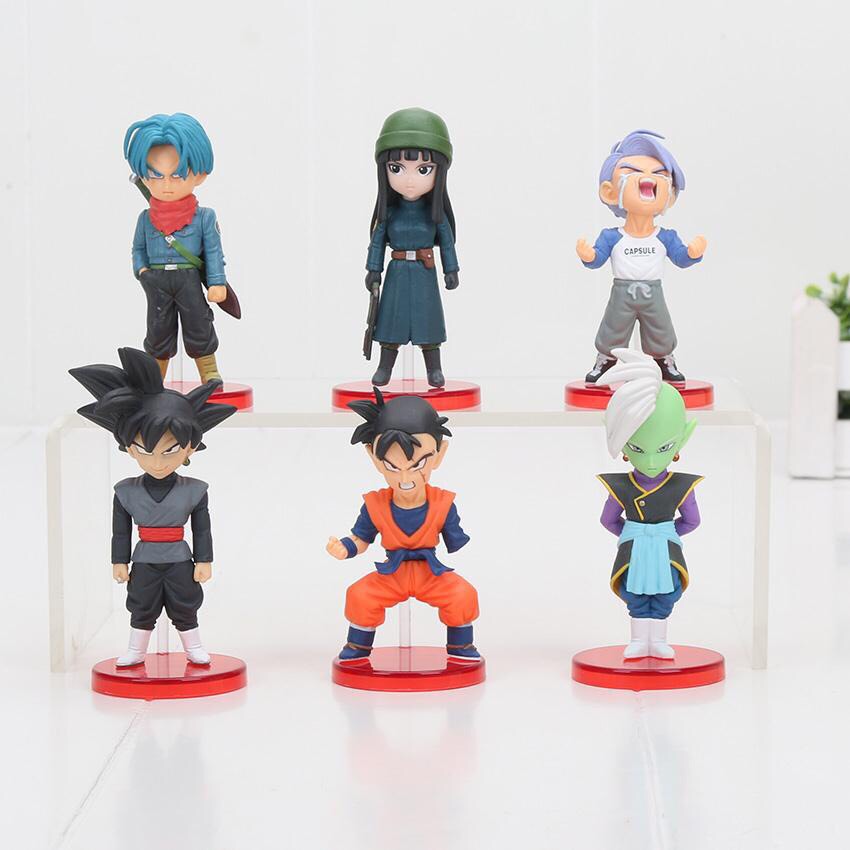 Mô hình Songoku, Vegeta, Dragon Ball : Bộ 6 nhân vật