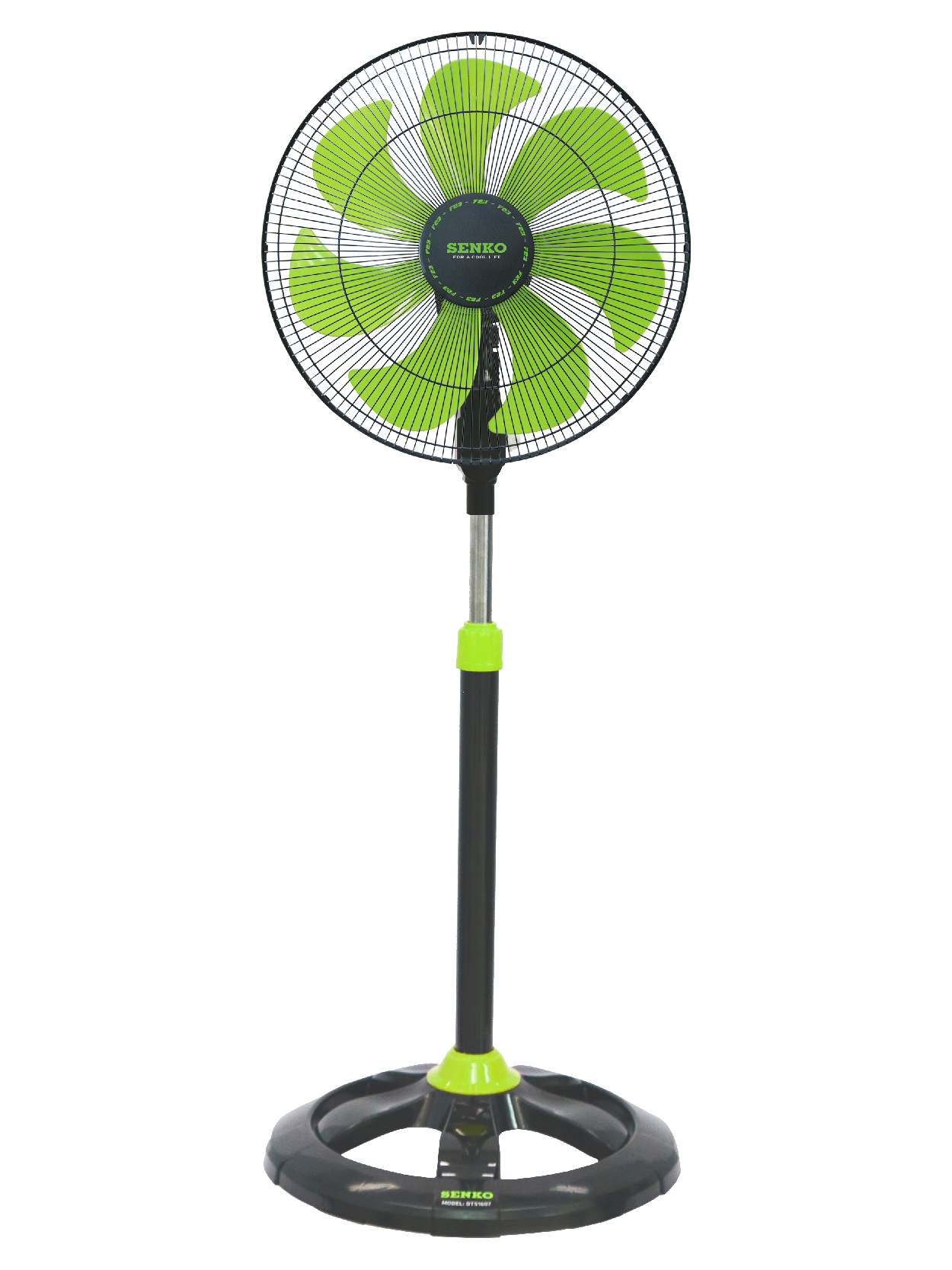 Quạt Đứng Thân Sắt F32 Senko DTS1607 - Màu ngẫu nhiên - Hàng Chính Hãng