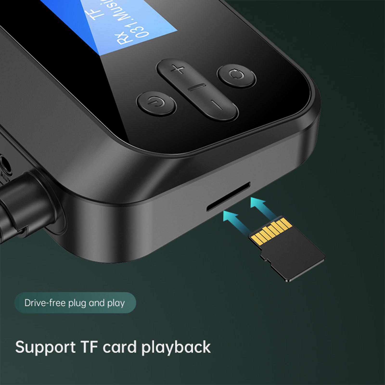 Bluetooth 5.0  Receiver Wireless Audio 3.5mm USB Aux Adapter