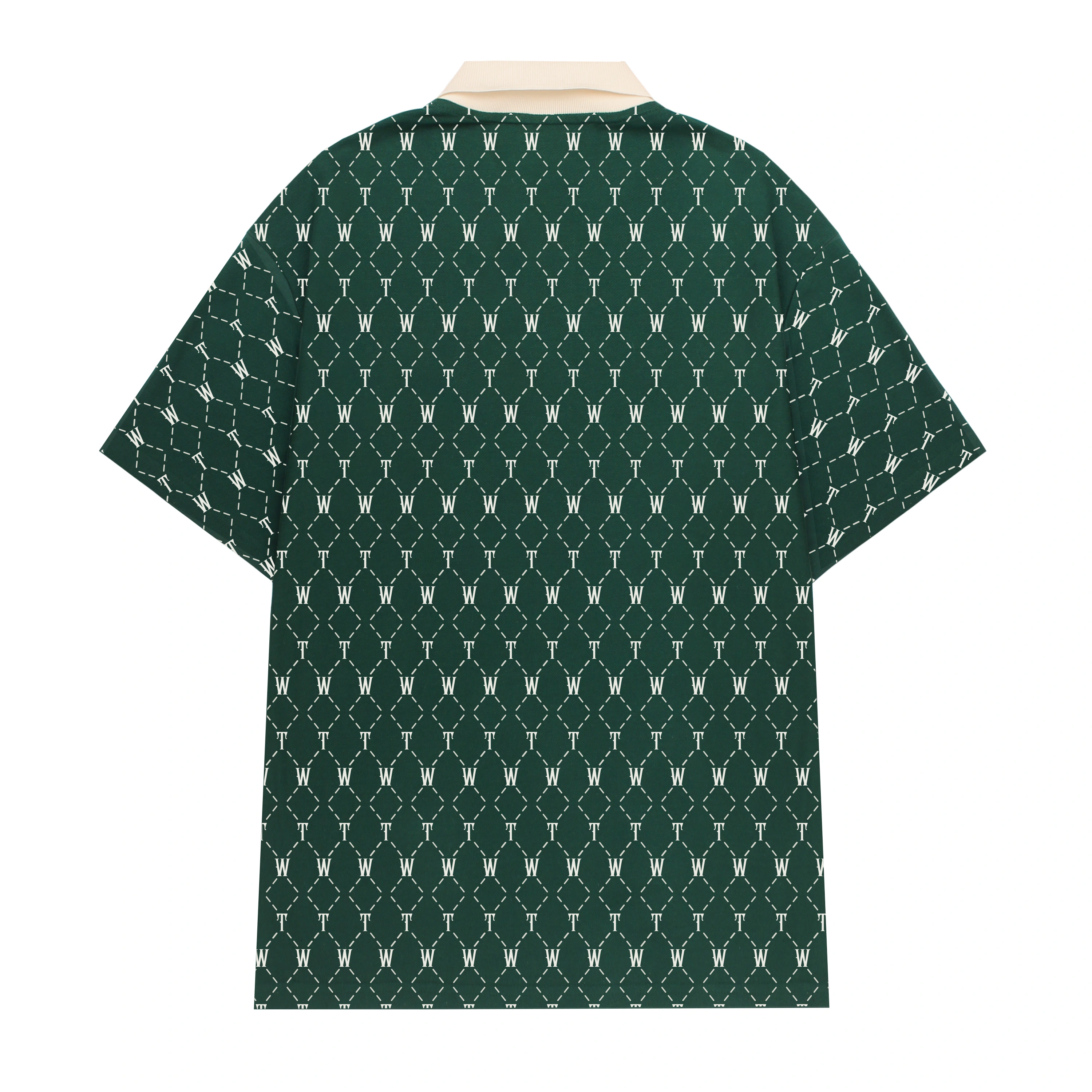 Hai Áo Polo Premium Local Brand Teeworld Monogram Unisex Nam Nữ Form Rộng 2 Màu Cùng Size