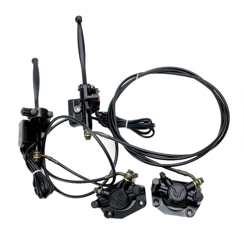 Bơm phanh trái và bên phải Bơm trên phía trước và Bơm phanh phía sau Bơm phanh Băng phanh cho các bộ phận phụ kiện sửa đổi CityCoco Color: lower pump