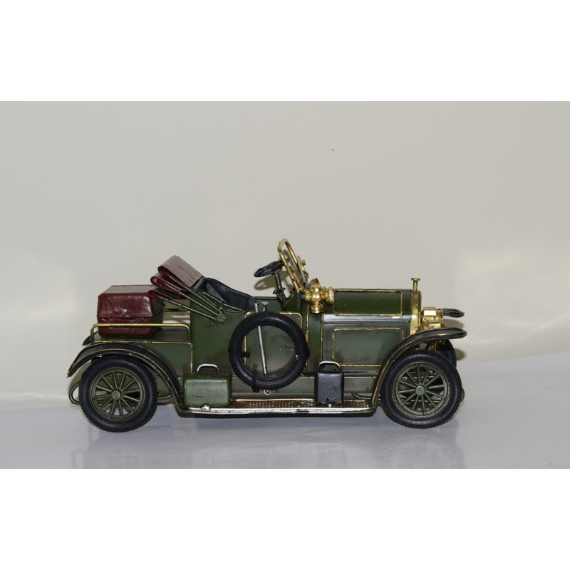 Mô hình xe hơi cổ Châu Âu kim loại trưng bày/ Vintage Metal Car handmade Decoration(1810D-1134)