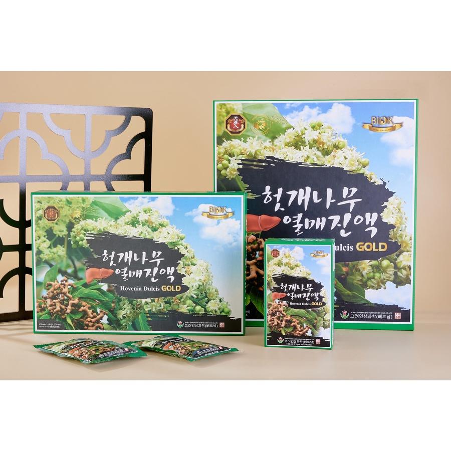 Nước uống Hovenia Dulcis Gold Bổ Gan, Mát Gan