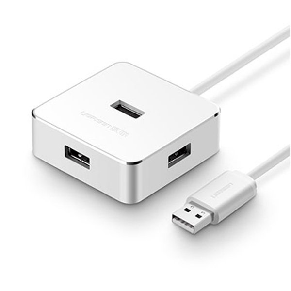 Bộ Chia USB 2.0 Ra 4 Cổng Ugreen UG-30426 (Trắng) - Hàng Chính Hãng