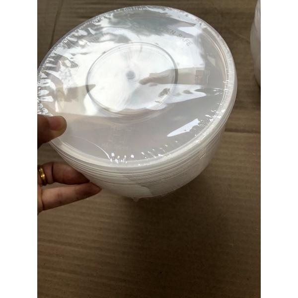 10 Hộp nhựa tròn đựng thực phẩm loại 1000ml, 750ml