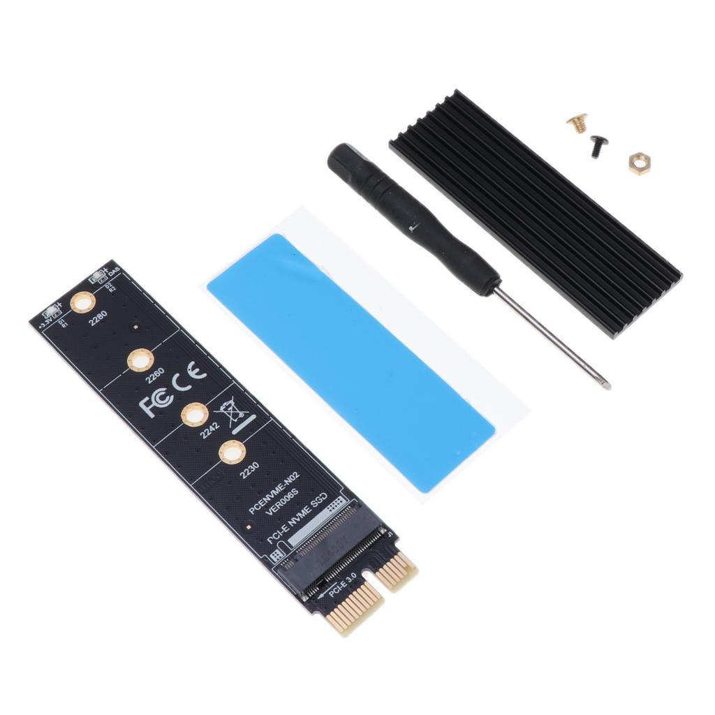 M.2 SSD to PCIE 3.0 Adapter Expansion Card& Case