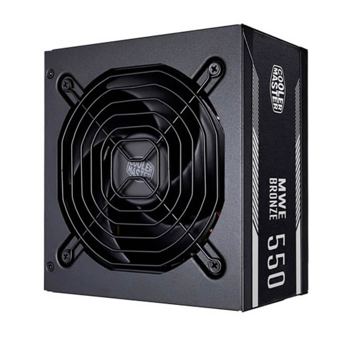 Nguồn Máy Tính Công Xuất Thực Cooler Master MWE BRONZE 550 - Hàng Chính Hãng