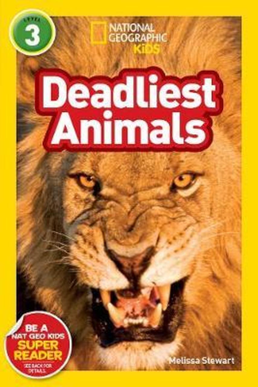 Sách - National Geographic Kids Readers: Deadliest A by Melissa Stewart National Geographic Kids (US edition, paperback)