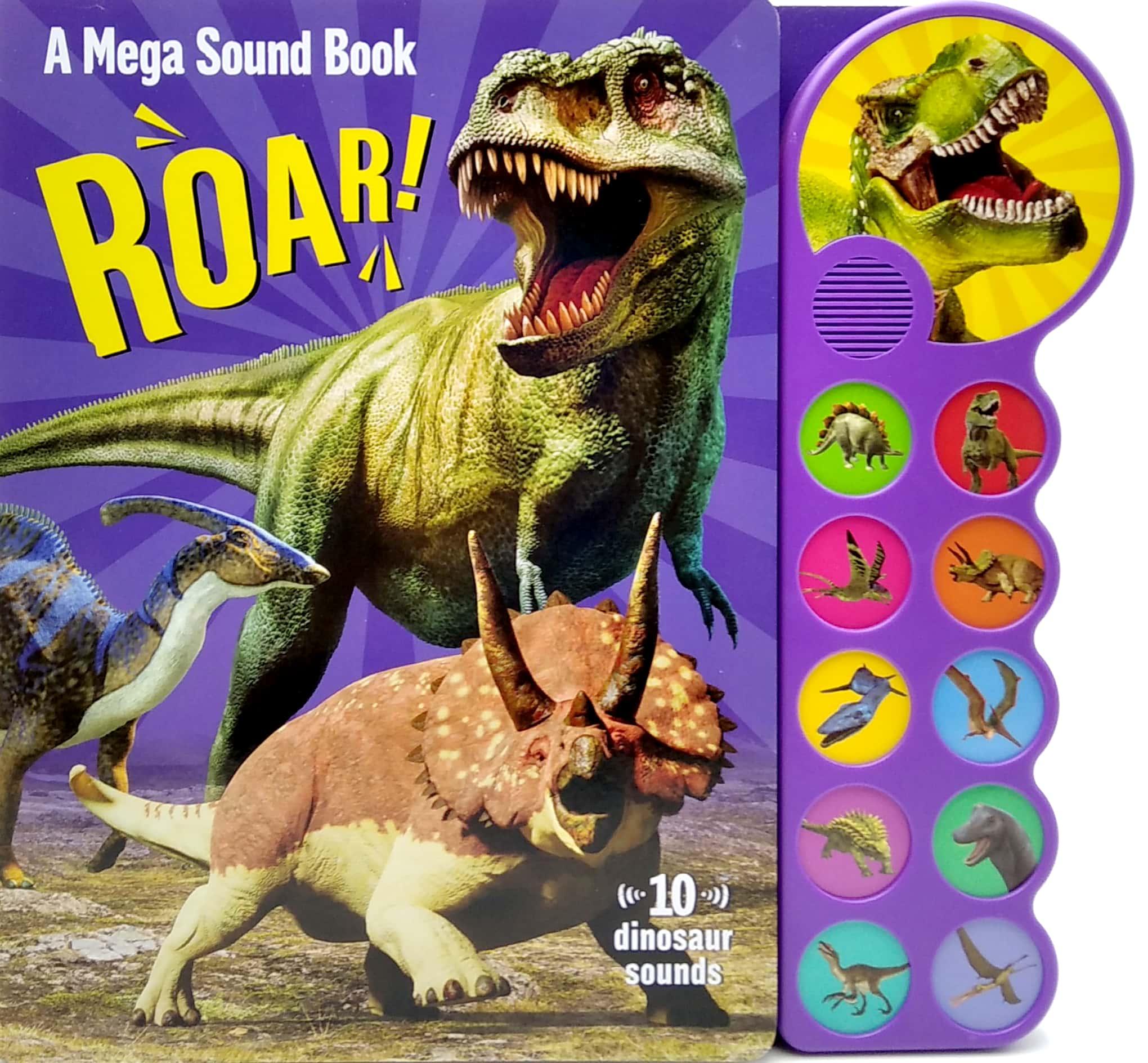 Hình ảnh A Mega Sound Book: Roar! 10-Button Sound Book