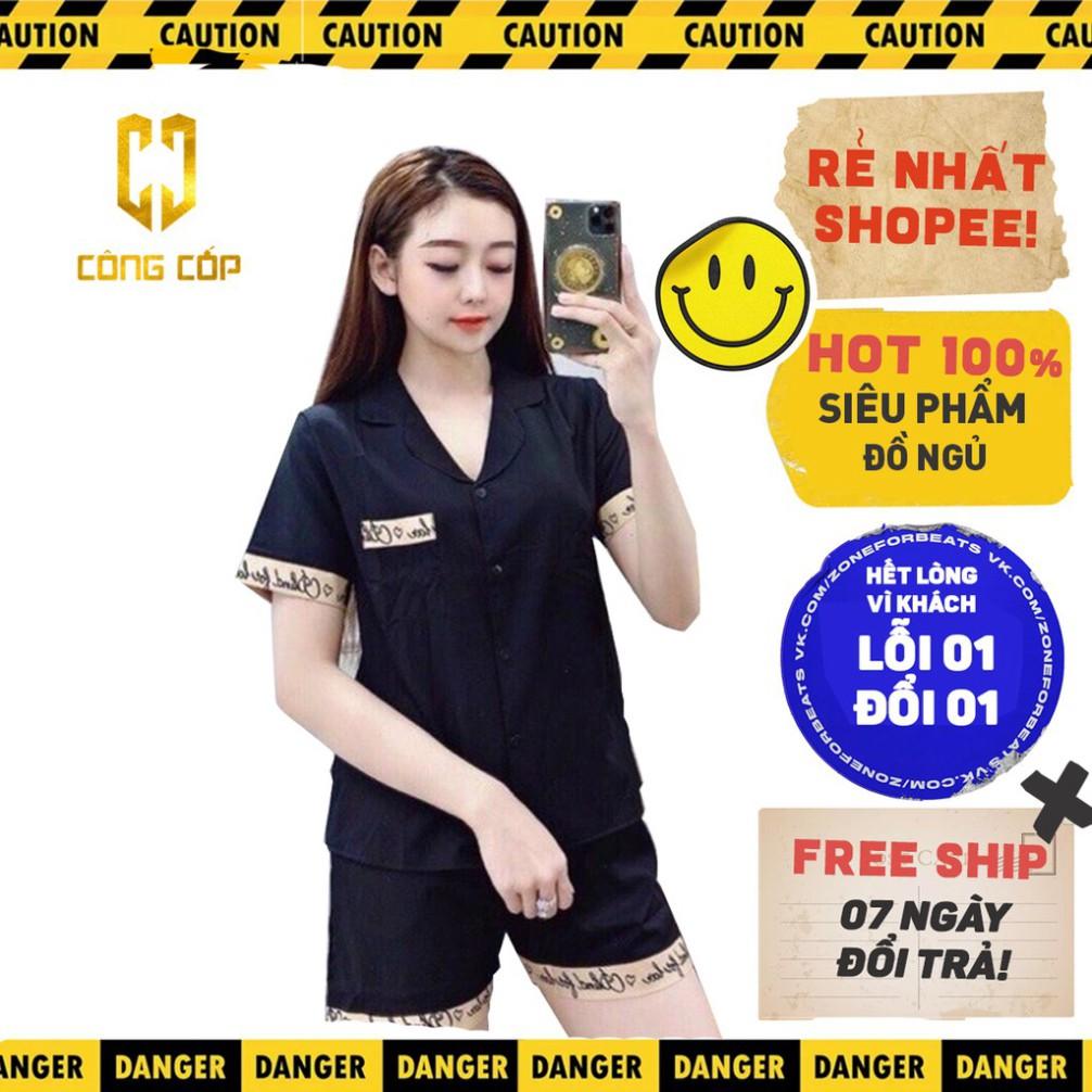 bộ đồ ngủ pizama lụa ( hàng loại 1 ) bao đẹp , thời trang , chất vải thoáng mát