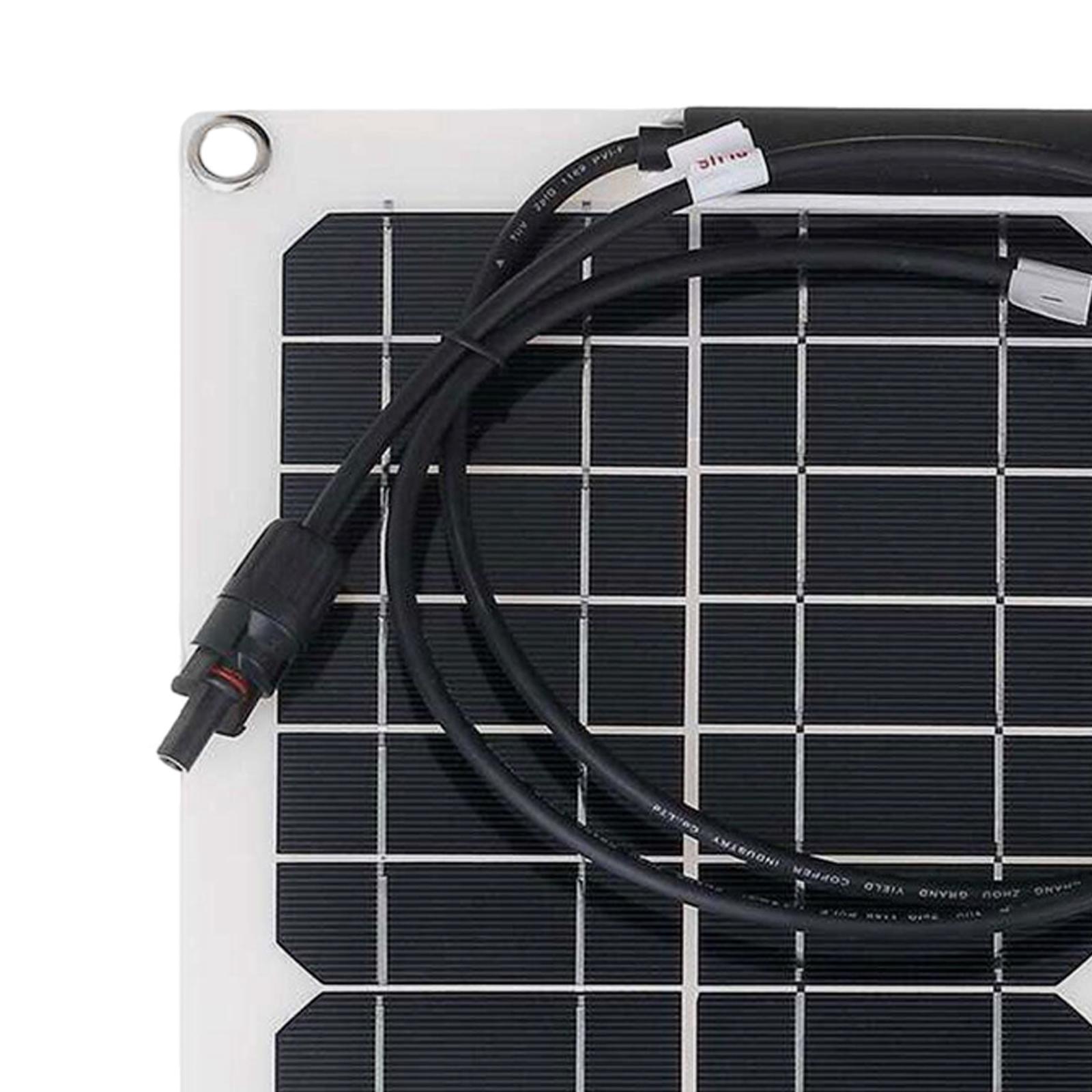 Solar Panel Monocrystalline Solar Powered Charger for Car Marine Cell Phone