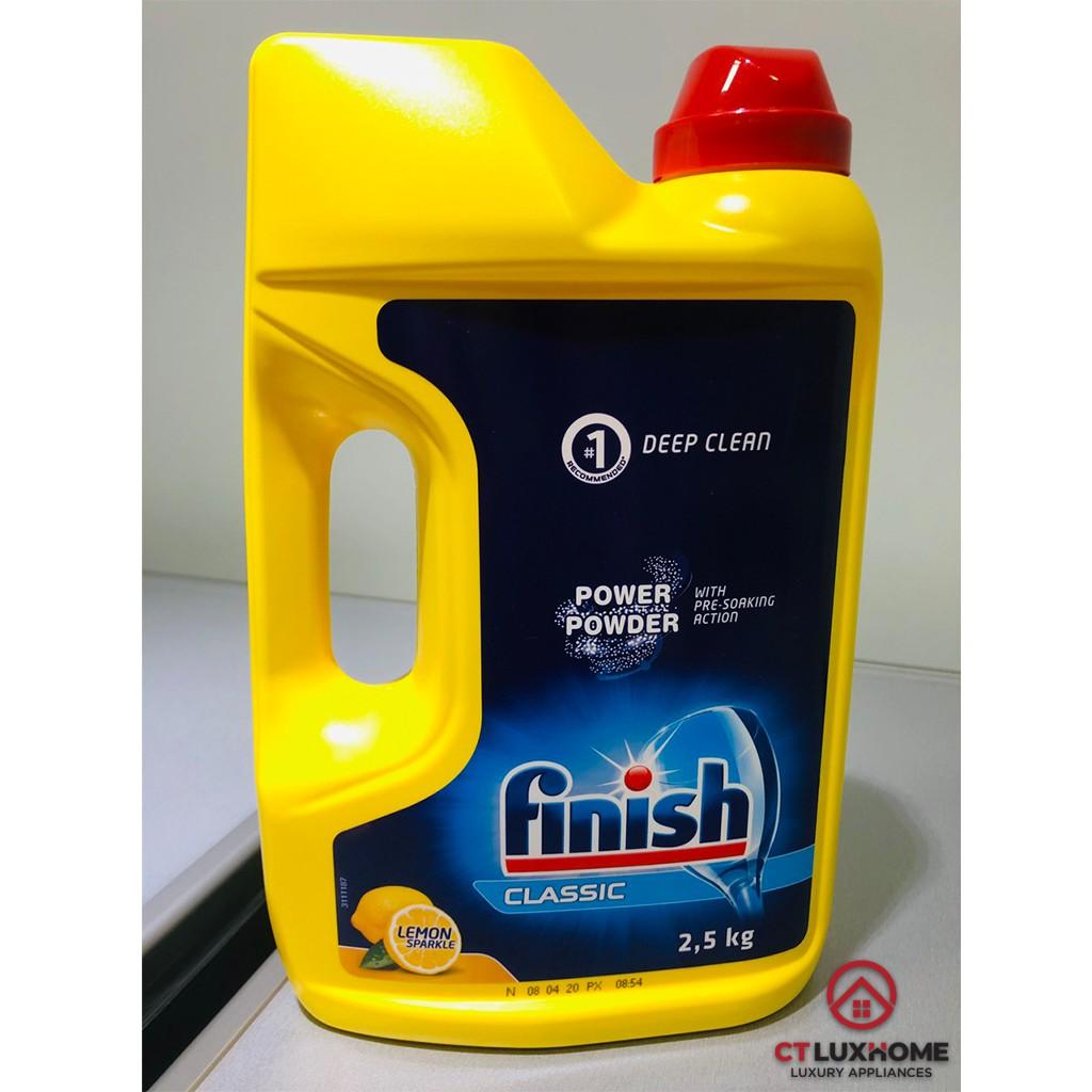 Bột rửa bát Finish hương chanh 2.5kg 