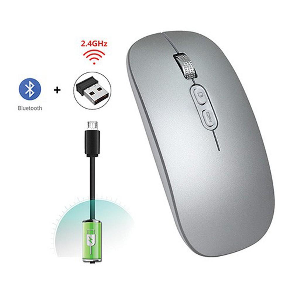 Chuột không dây M103, chuột bluetooth wireless DIGICOM M103 silent pin sạc cao cấp cho Laptop Macbook Ipad