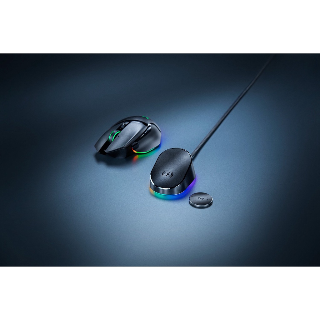 Đế sạc chuột Razer Mouse Dock Pro không dây Cho Basilisk V3 Pro - Hàng Chính Hãng