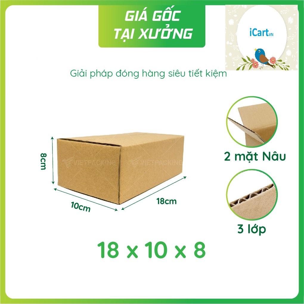 Thùng carton đóng hàng 18x10x8