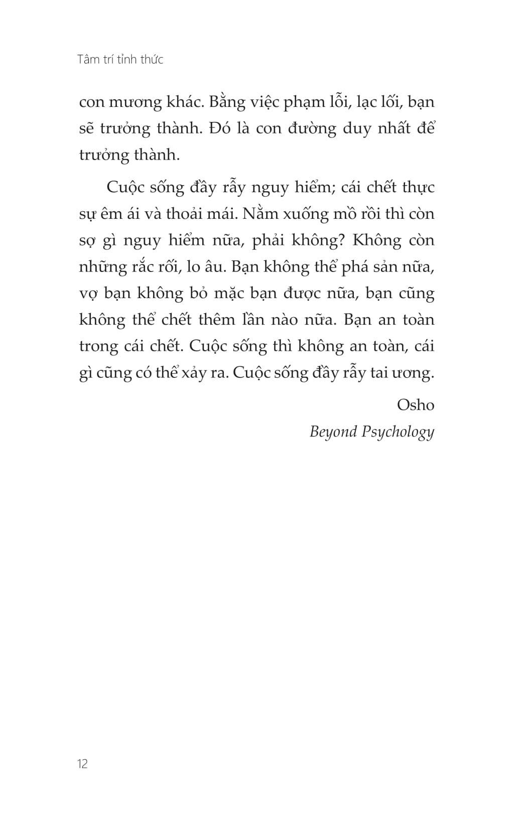 Tâm Trí Tỉnh Thức