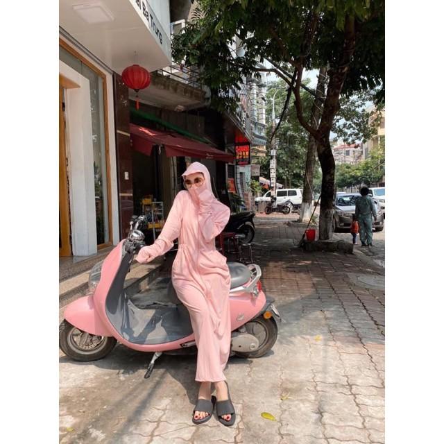Áo Chống Nắng Toàn Thân Dáng Dài Dư Xịn - Chất Đẹp Thông Thoáng - Cực Mát