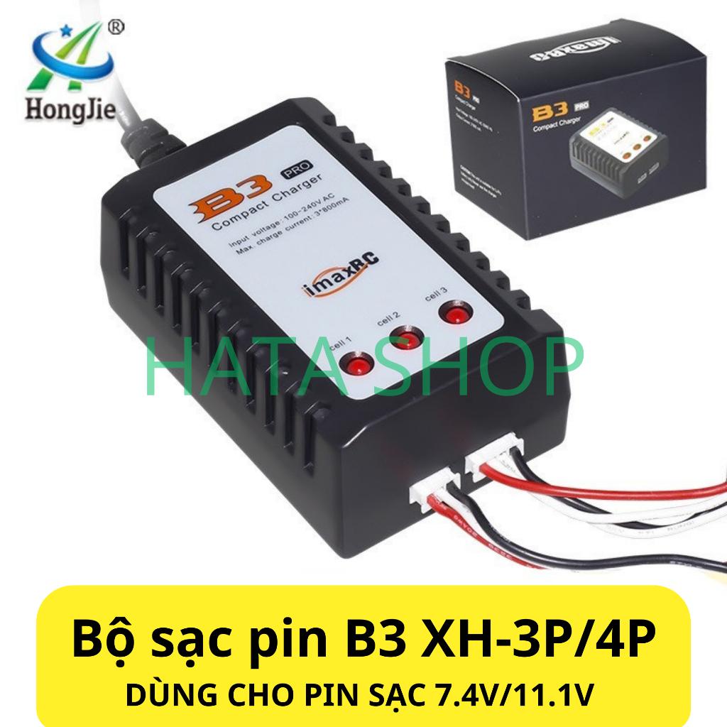 Bộ Sạc Pin B3 Dùng Cho Pin 2S 7.4V và 3S 11.1V XH-3P/4P Cao Cấp