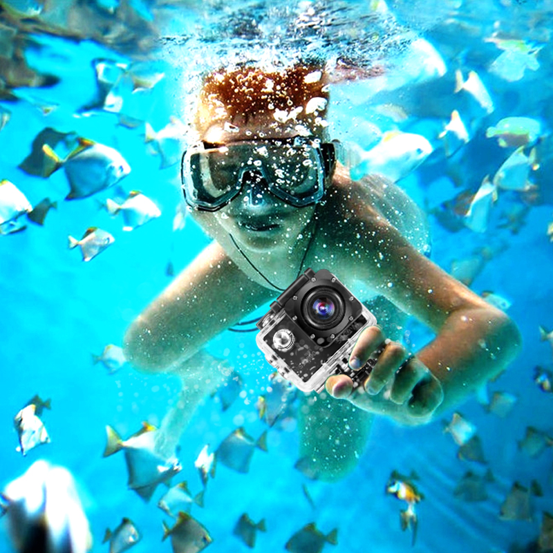 Camera hành động Waterproof Sports Cam Chống Nước Full HD 1080 Trải Nghiệm Hoàn Toàn Mới