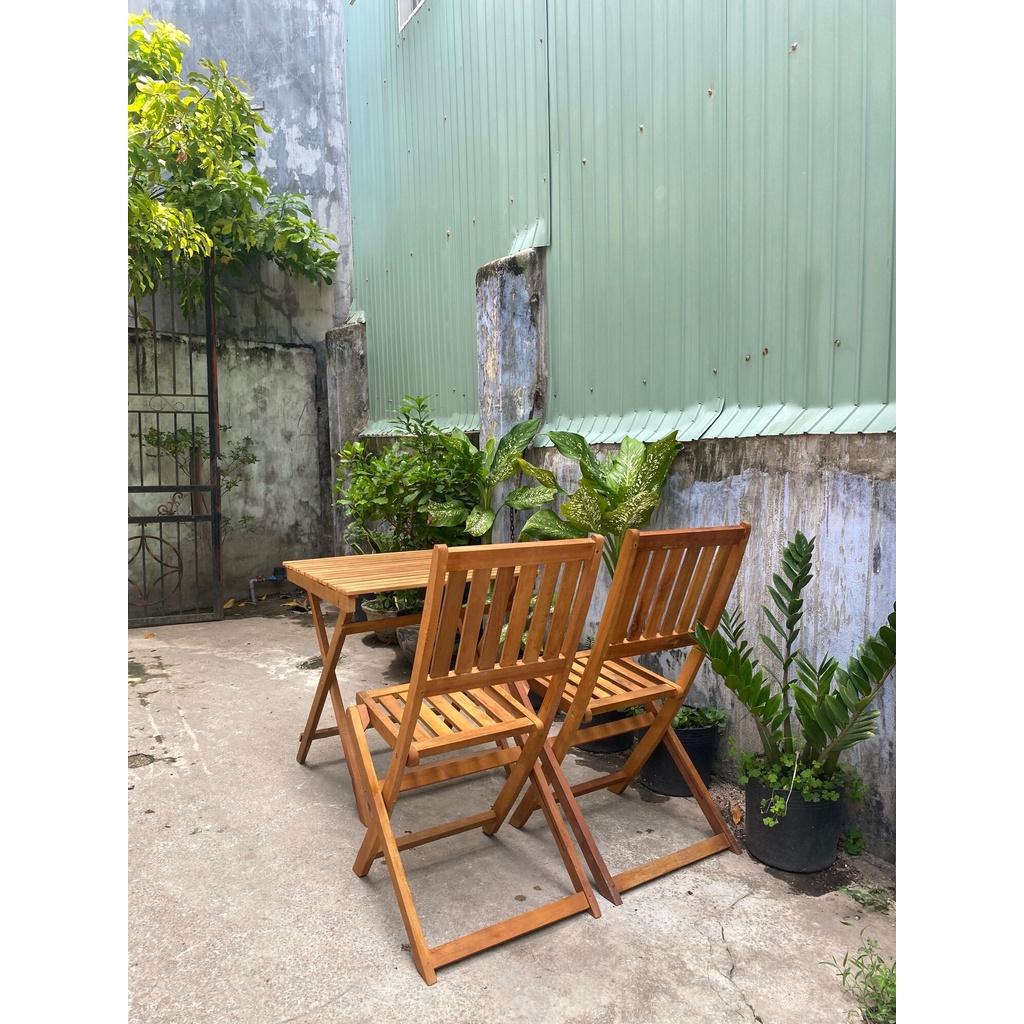 Bàn xếp sân vườn, cà phê, ban công