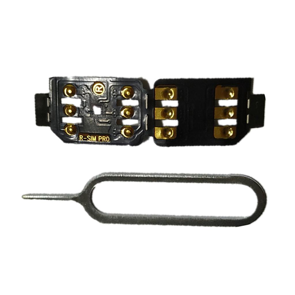 RSIM R-SIM Unlock Turbo SIM Card Nano Kits Set For iPhone X XS XS Max 11