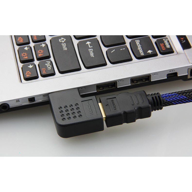 ĐẦU NỐI HDMI CHỮ L NGANG ĐẦU DƯƠNG – ĐẦU ÂM - Hàng Chính Hãng