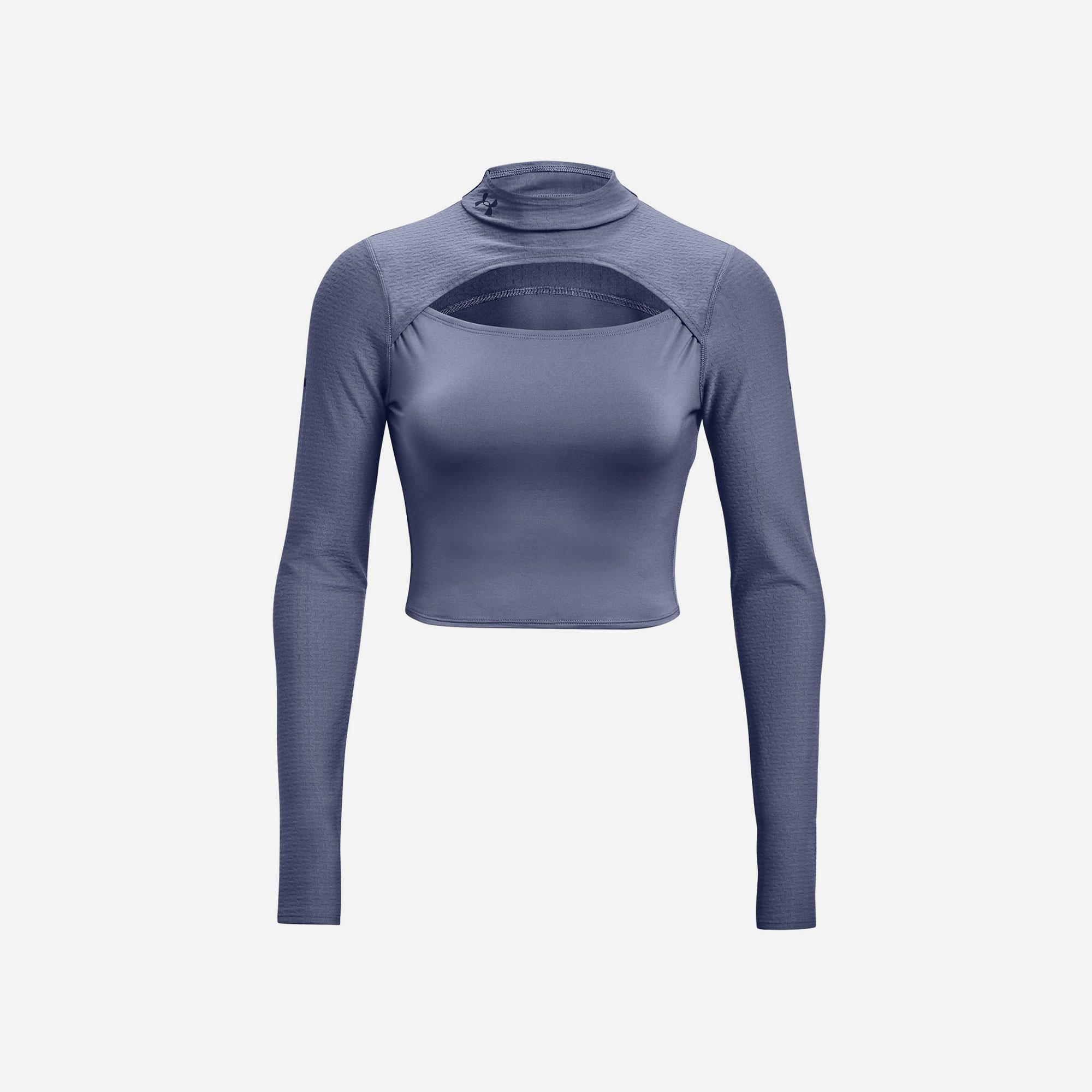 Áo dài tay thể thao nữ Under Armour Mock Rush Top Fotc - 1374526-767