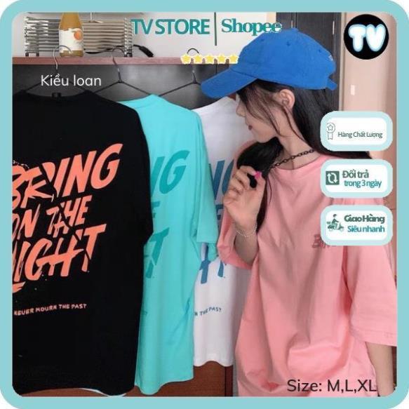 Áo Phông Nam Nữ TVSTORE Áo thun , áo phông tay lỡ Unisex