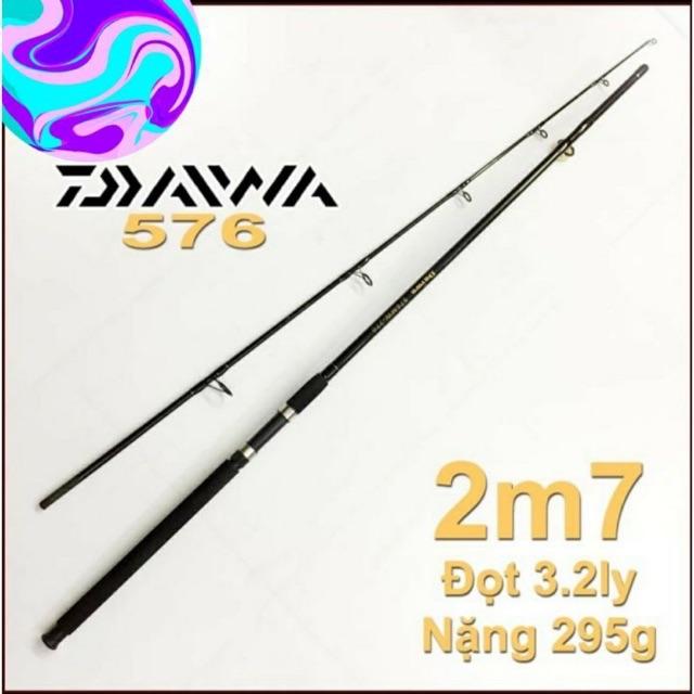 Cần Câu 2 khúc rỗng dài 2m7 DAIWA cần tải cá 10kg