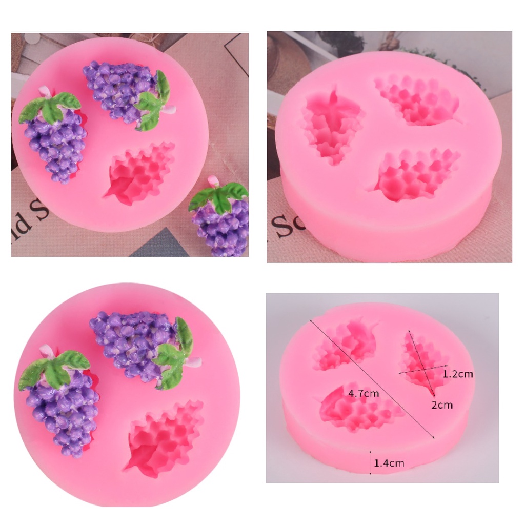 Khuôn rau câu tạo hình 3D