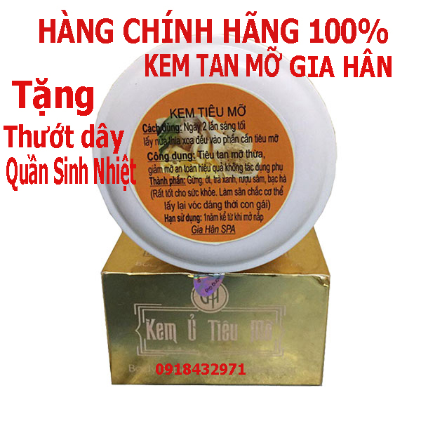 Kem cao cấp  tan mở bụng, đùi, tay chân hiệu quả