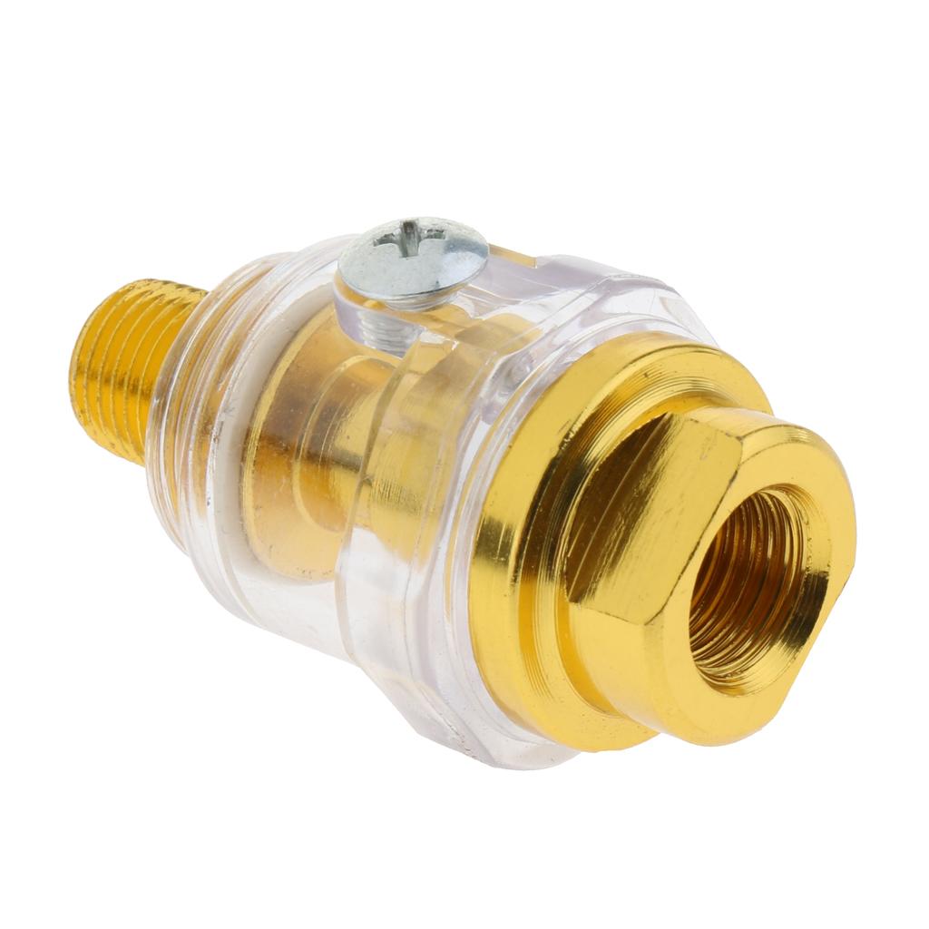 Đồng Mini Phù Oiler Lubricator Cho Khí Nén Công Cụ Không Khí 1/4