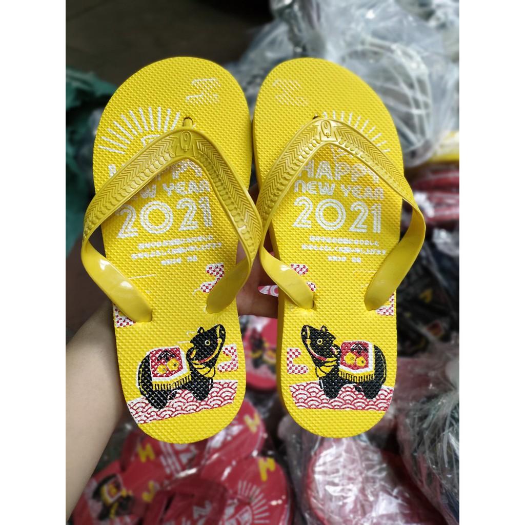 Dép Lào, Dép Đi Trong Nhà In Họa Tiết