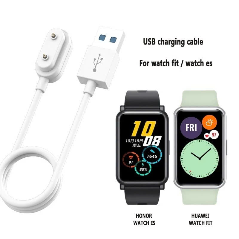 Dây Cáp Sạc Từ Tính Cho Huawei Band 6 7 8 9 10 / Honor Band 6 7 9 / Huawei Watch Fit 1 2 3 MÀU ĐEN - Hàng Nhập Khẩu