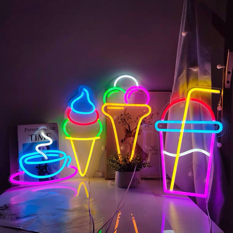 Đèn LED Neon Decor Phòng Ngủ - Thích Hợp Decor Quán Bar Chill, Tiệm Cà Phê, Nhà Hàng, Homestay