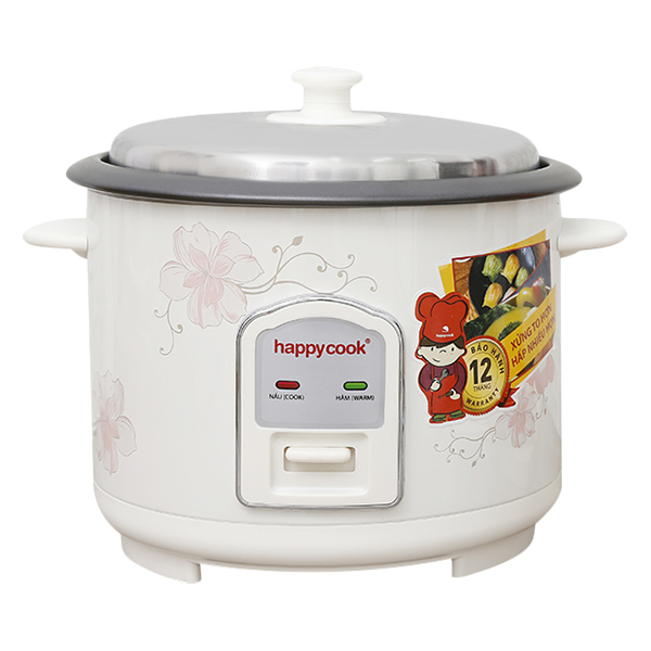 Nồi Cơm Điện Nắp Rời Happy Cook HCD-182 (1.8L) - Hàng chính hãng