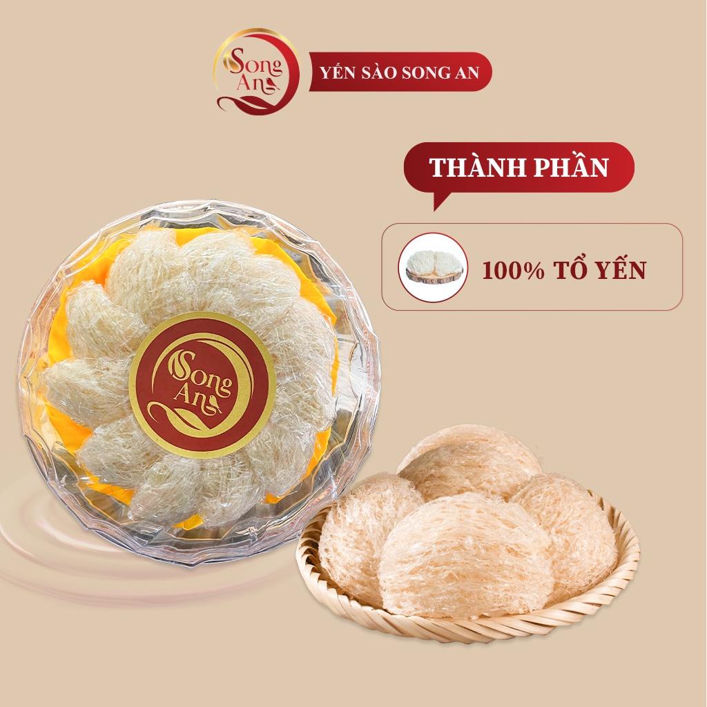 Tổ yến nguyên chất tinh chế đặc biệt Song An Food 100gr