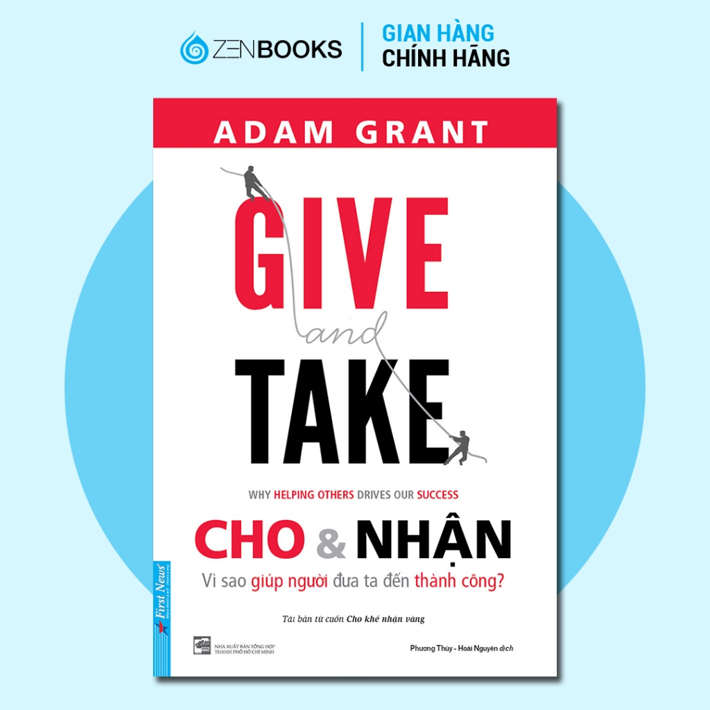 Sách - Give And Take Cho Và Nhận - Adam Grant - ảnh 2