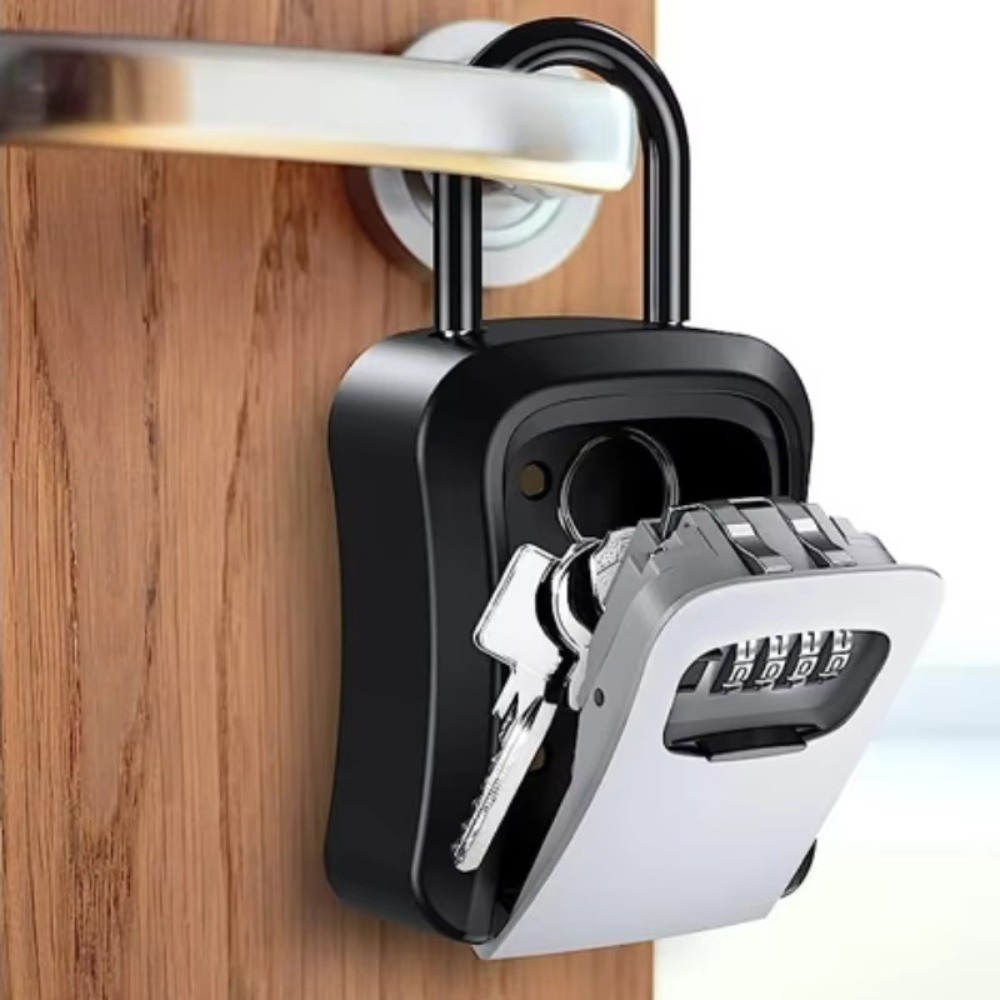 Hộp Khoá LockBox Có Móc Treo KUNBE Đựng Chìa Khóa Treo Tường Cho Homestay