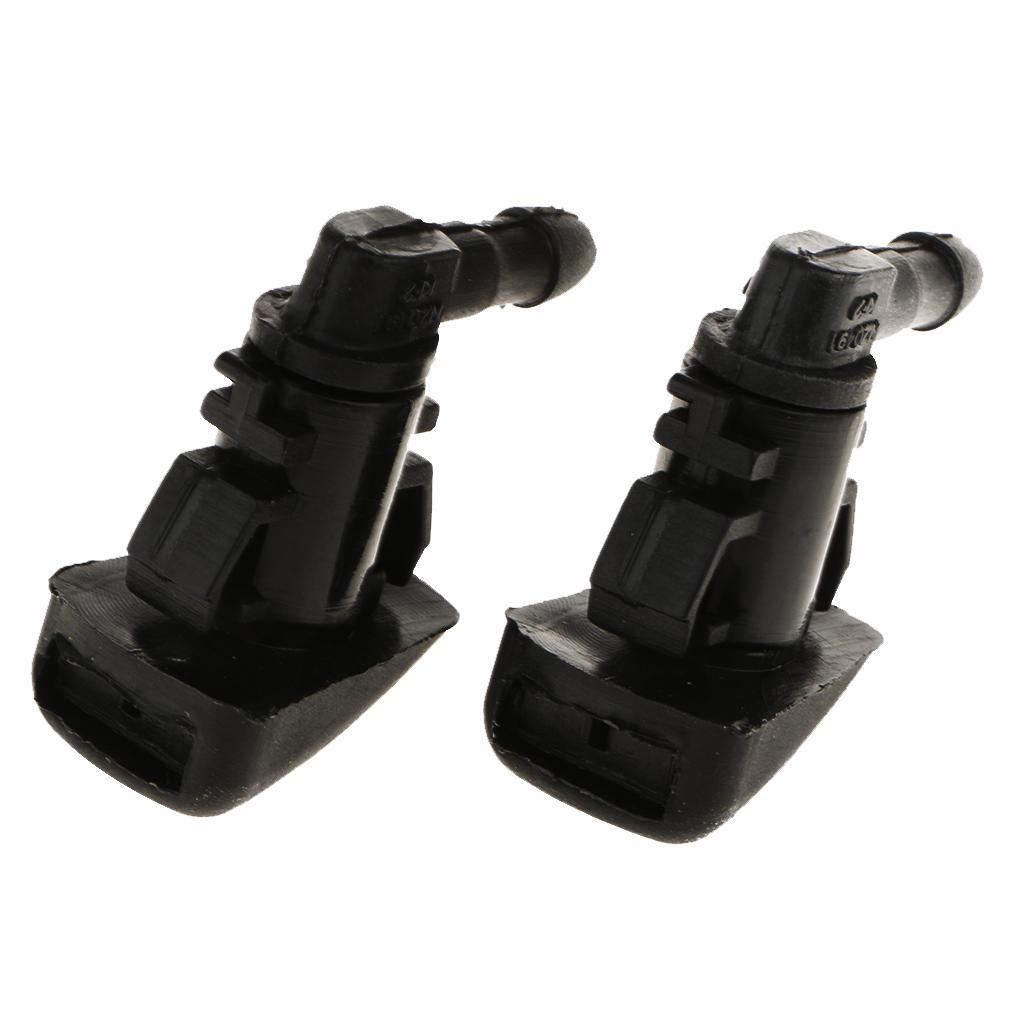 1 Pair Auto Car Windshield Wiper Washer Spray Nozzle