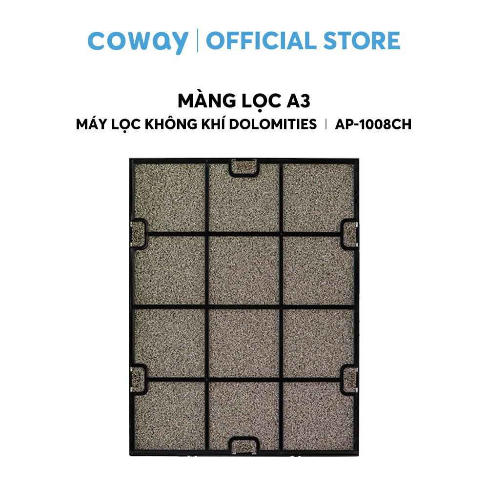 Màng lọc trung gian A3 cho Máy lọc không khí Coway Dolomities AP-1008CH - Hàng chính hãng