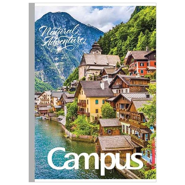 Vở Adventure B5 Kẻ Ngang Có Chấm 200 Trang ĐL 58-65g/m2 - Campus NB-BAVT200 (Mẫu Màu Giao Ngẫu Nhiên)