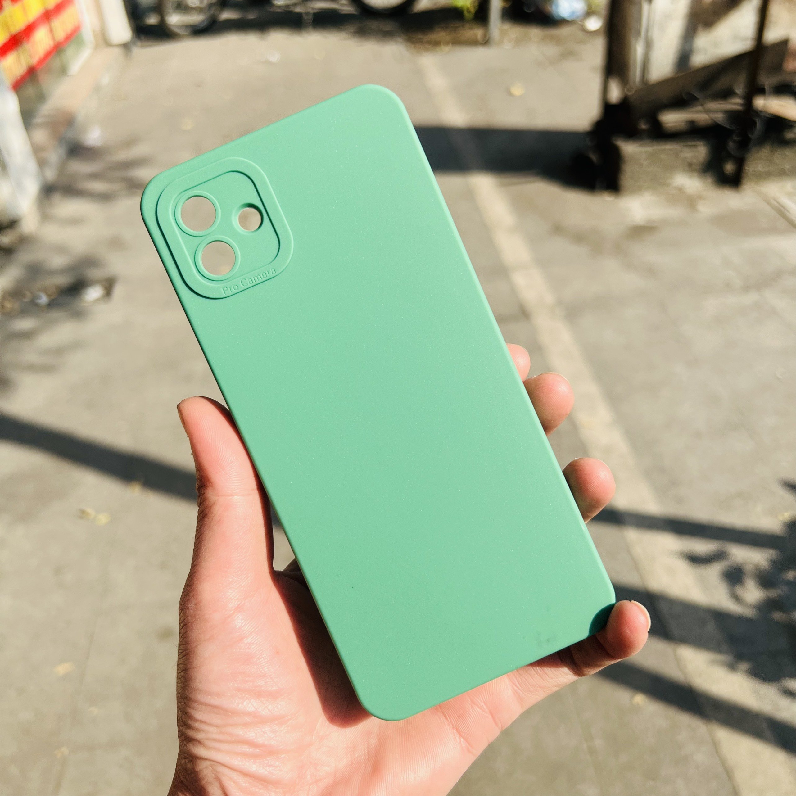 Ốp Lưng Màu 3D bảo vệ camera cho Samsung galaxy A04 không bám vân tay, không trơn trượt