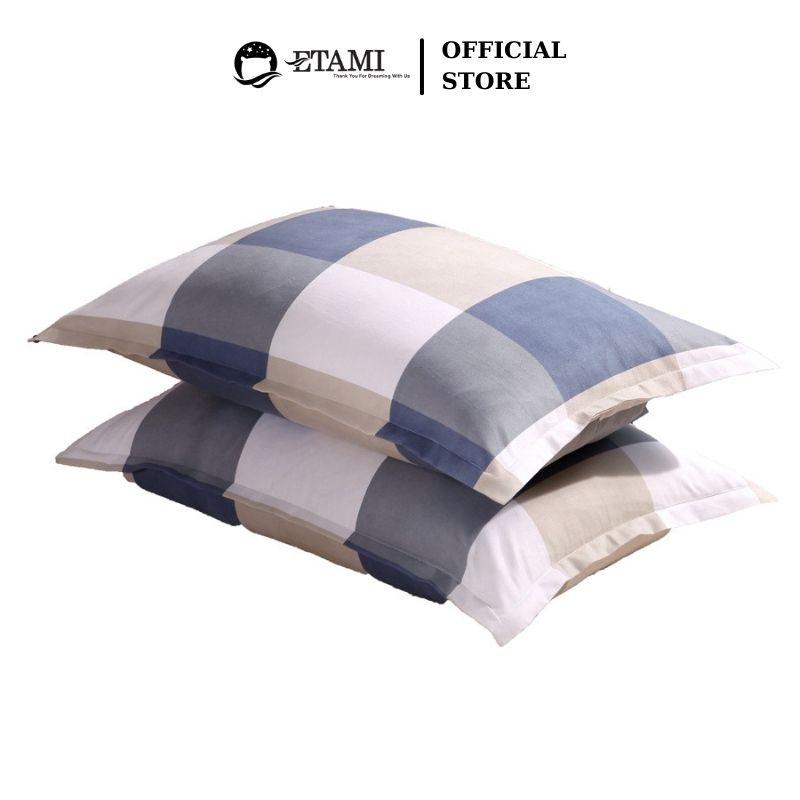 Vỏ gối nằm cao cấp đôi vỏ gối nằm cotton 45x65 thiết kế mềm mịn (1 chiếc)