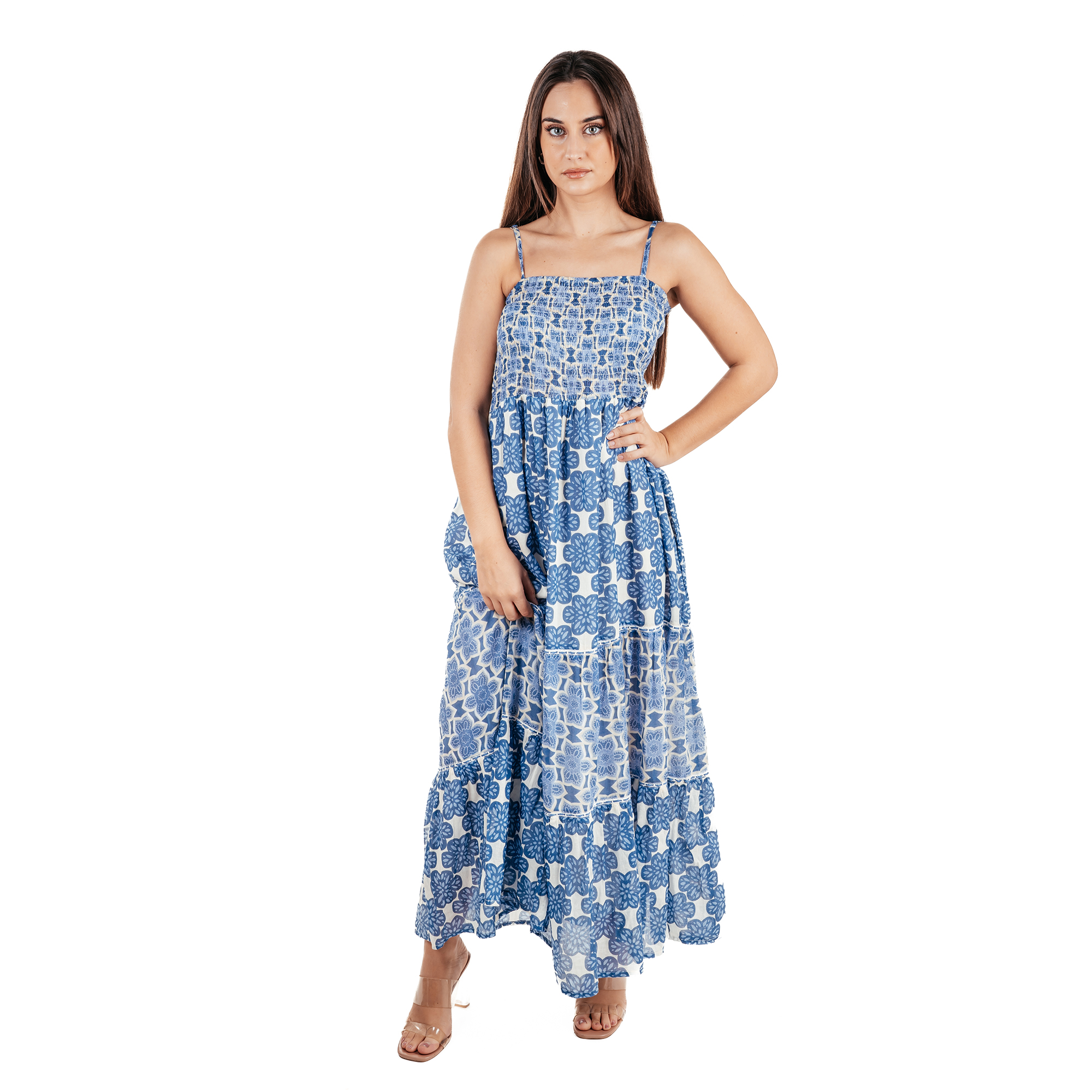 Maxi 2 Dây Cotton Isla Bonita IB28999-BU